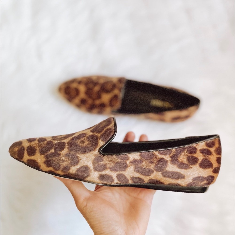 NINE WEST Leopard Print Loafers Shoes Size 6.5 - Picture 7 of 8